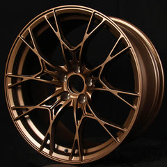 18, 19, 20, 21, and 22-inch Bronze Mesh Forged Aluminum Alloy Wheels, Suitable for BYD, Nissan, Volkswagen, Toyota, BMW, Audi