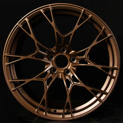 18, 19, 20, 21, and 22-inch Bronze Mesh Forged Aluminum Alloy Wheels, Suitable for BYD, Nissan, Volkswagen, Toyota, BMW, Audi