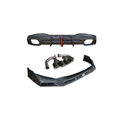 Front Bumper Boot Lip Rear Diffuser Exhaust Trunk Spoiler Wing Body Kit Car Parts for GAC Trumpchi GS3 20232024 Tuning Accessory
