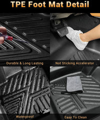 High Quality Perfect-fit Full Set Non Slip Durable Auto Carpets 5d Tpe Car Floor Mats for Trumpchi GS3