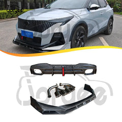 Front Bumper Boot Lip Rear Diffuser Exhaust Trunk Spoiler Wing Body Kit Car Parts for GAC Trumpchi GS3 20232024 Tuning Accessory