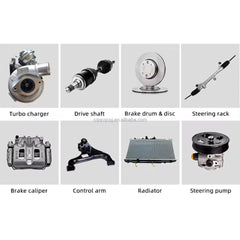 For BYD Ti3 Model Parts High Quality for the Entire Vehicle Headlight Taillight Door Hood Tailgate Bumper All Car Parts
