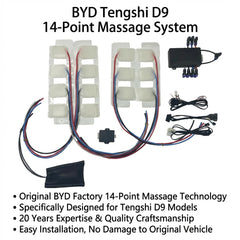 BYD Special Car Seat Massage System 10 Point 14 Point Upgrade Refit Accessories Replacement Parts