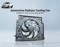 全新正品吉利酷锐冷却风扇替换件 2078009600 适用于 2018-2021 年博越 SUV,可议价,有保修