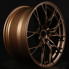 18, 19, 20, 21, and 22-inch Bronze Mesh Forged Aluminum Alloy Wheels, Suitable for BYD, Nissan, Volkswagen, Toyota, BMW,  Audi