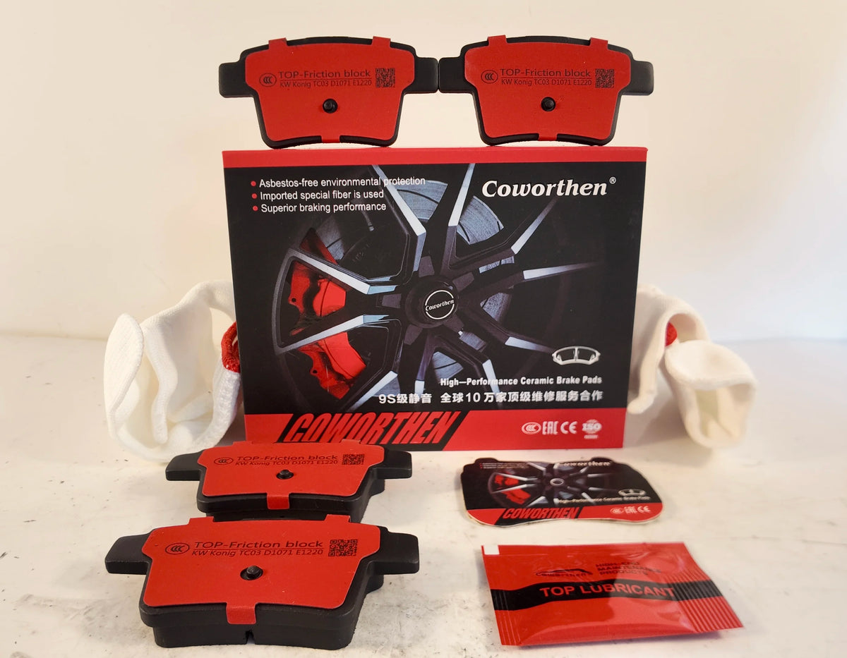 Ceramic Rear Brake Pads 1 356 392 4S71-2M008-AA  D1071  ZHP710  for BYD S6 (China) 2011 High Quality Auto Parts