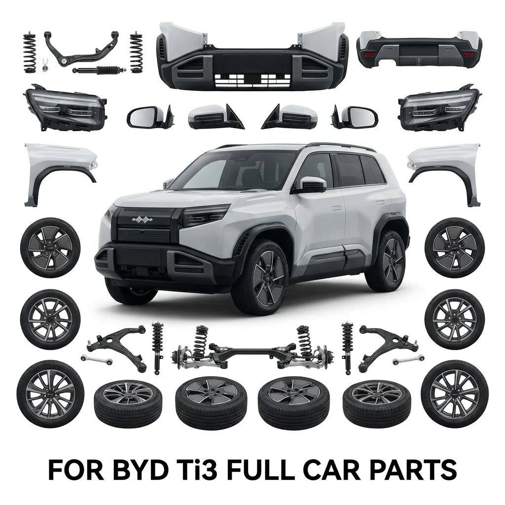 For BYD Ti3 Model Parts High Quality for the Entire Vehicle Headlight Taillight Door Hood Tailgate Bumper All Car Parts