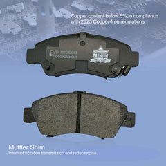 Peugeot 301 and for Jac J6 2015 Brake Pads Parts for Both Models