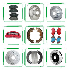 D2076 Rear Disc Brake Pads Ceramic Semi-Metal Toyota Camry Ford Jaguar X-Type BYD S6 M6 Mondeo Taurus Freestyle